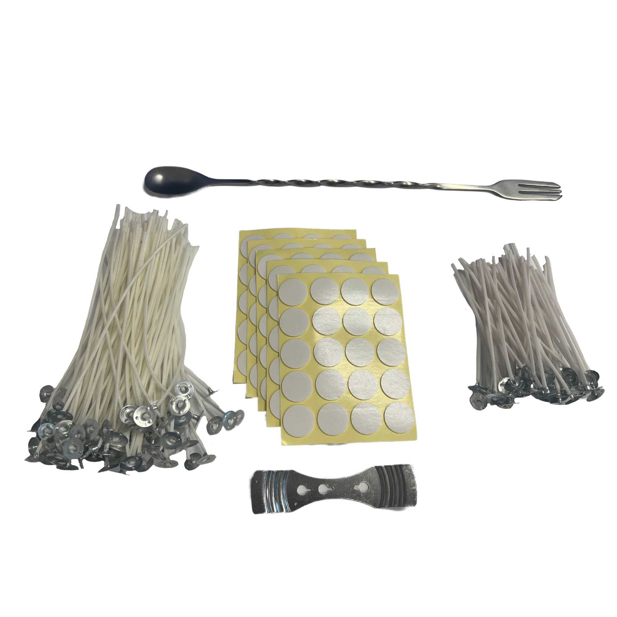 V238-SUPDZ-40076568690768-202505271500-00 DIY Candle Making Accessories - Metal Stirrer Wicks Stickers Wax Core - Image 1