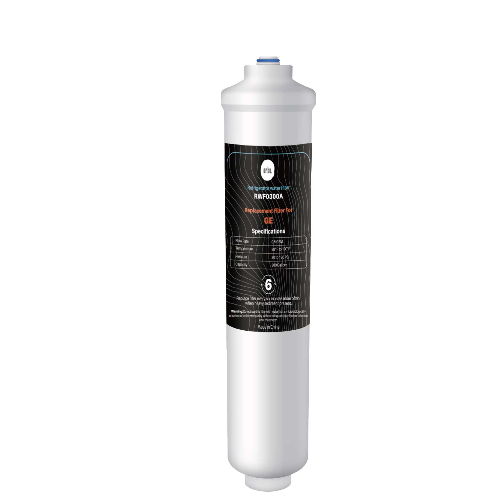 V238-SUPDZ-40184735105104-144676-00 Fridge Water Filter - Universal External Cartridge Replacement - RWF0300A - Image 1