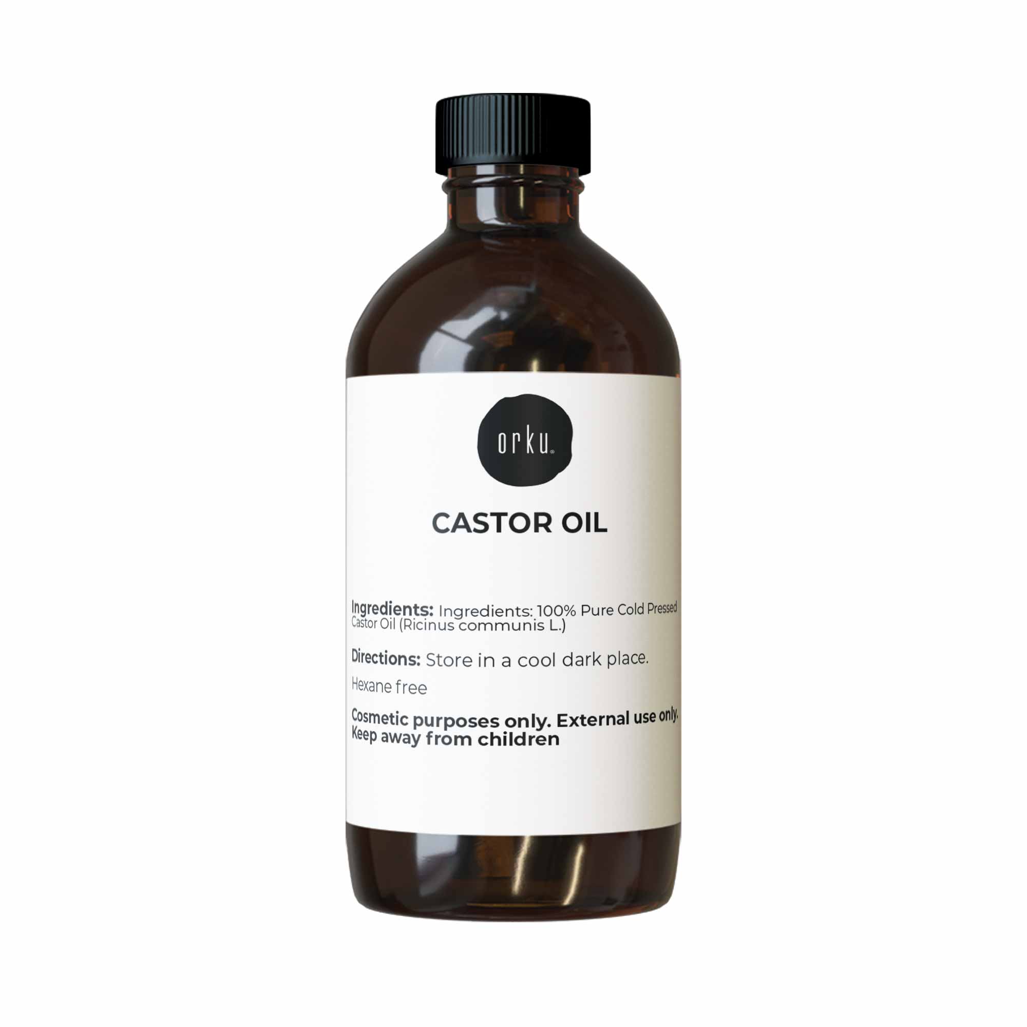 V238-SUPDZ-40283679195216-202505231150-00 100ml Castor Oil - Hexane Free Cold Pressed Virgin Skin Hair Care - Image 1
