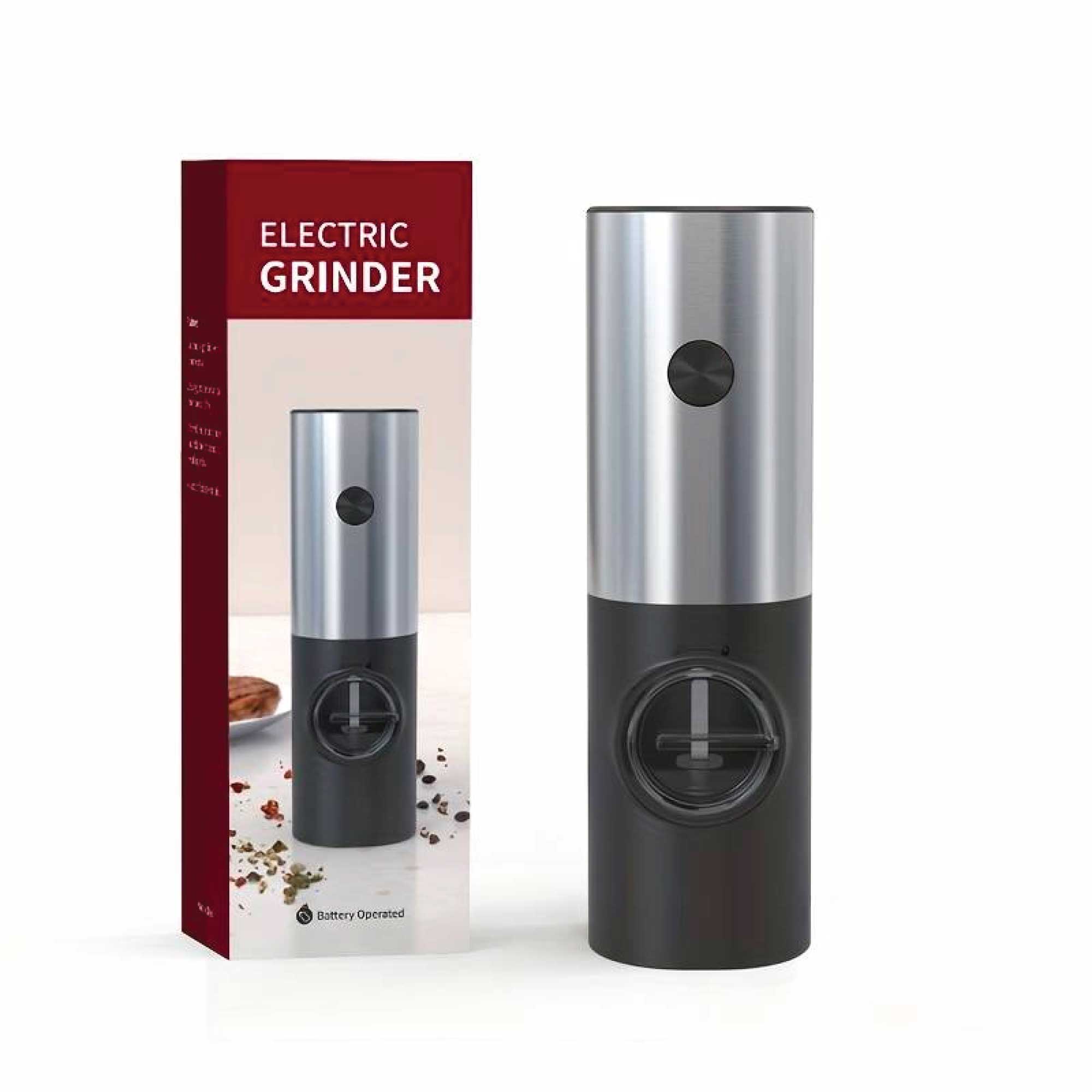 V238-SUPDZ-40424349630544-202507252120-00 Electric Salt and Pepper Grinder - 70ml One Press Battery Operated Shaker Mill - Image 1