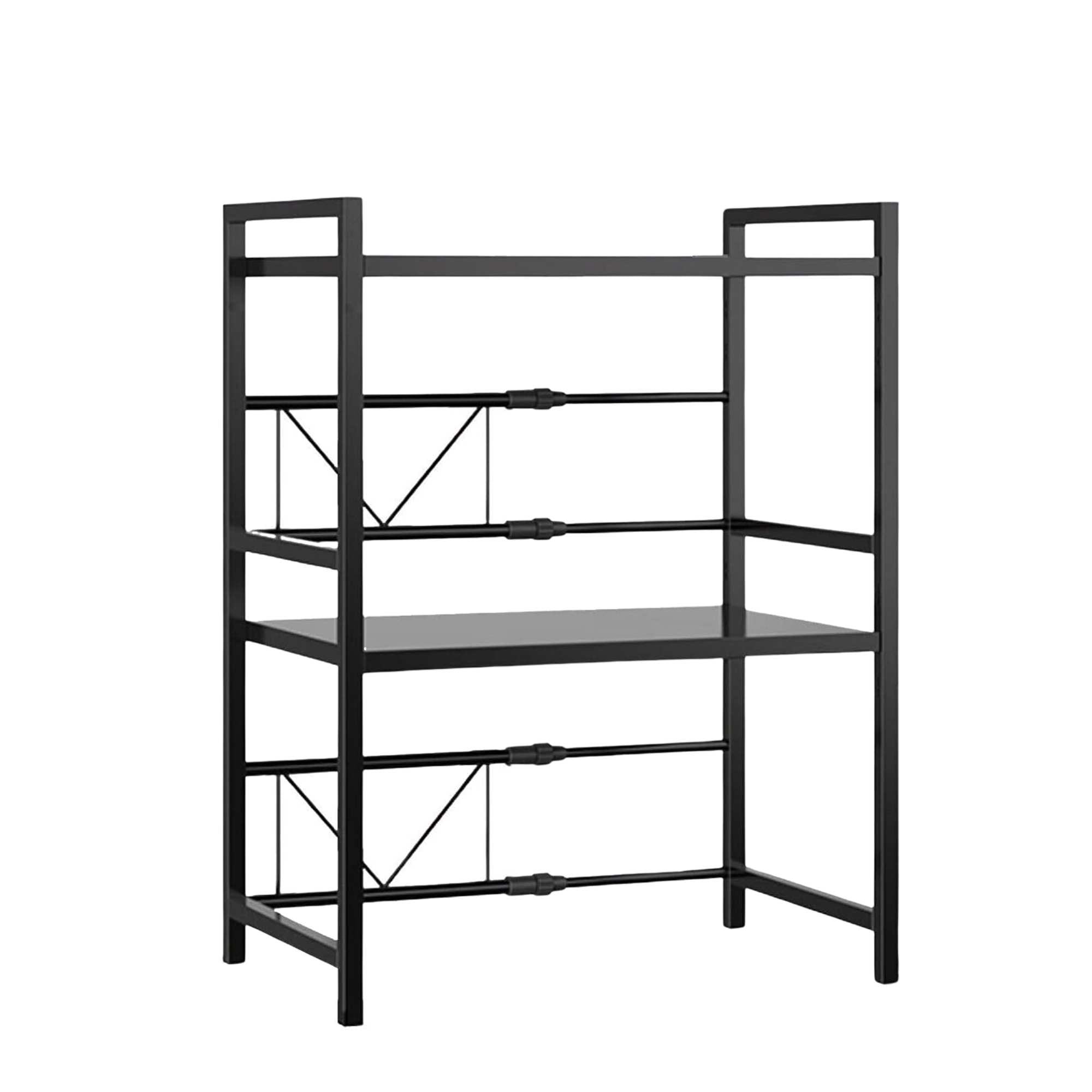 V238-SUPDZ-41181999956048-202507281330-00 Kitchee Microwave Double Shelf - Expanding Storage Rack Kitchen Organiser Stand - Image 1
