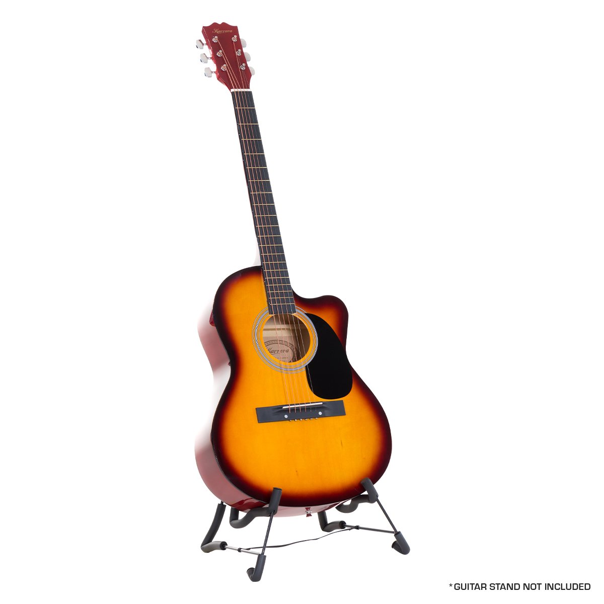 V240-ACG40-SB-71713-00 Karrera Acoustic Cutaway 40in Guitar - Sunburst - Image 1