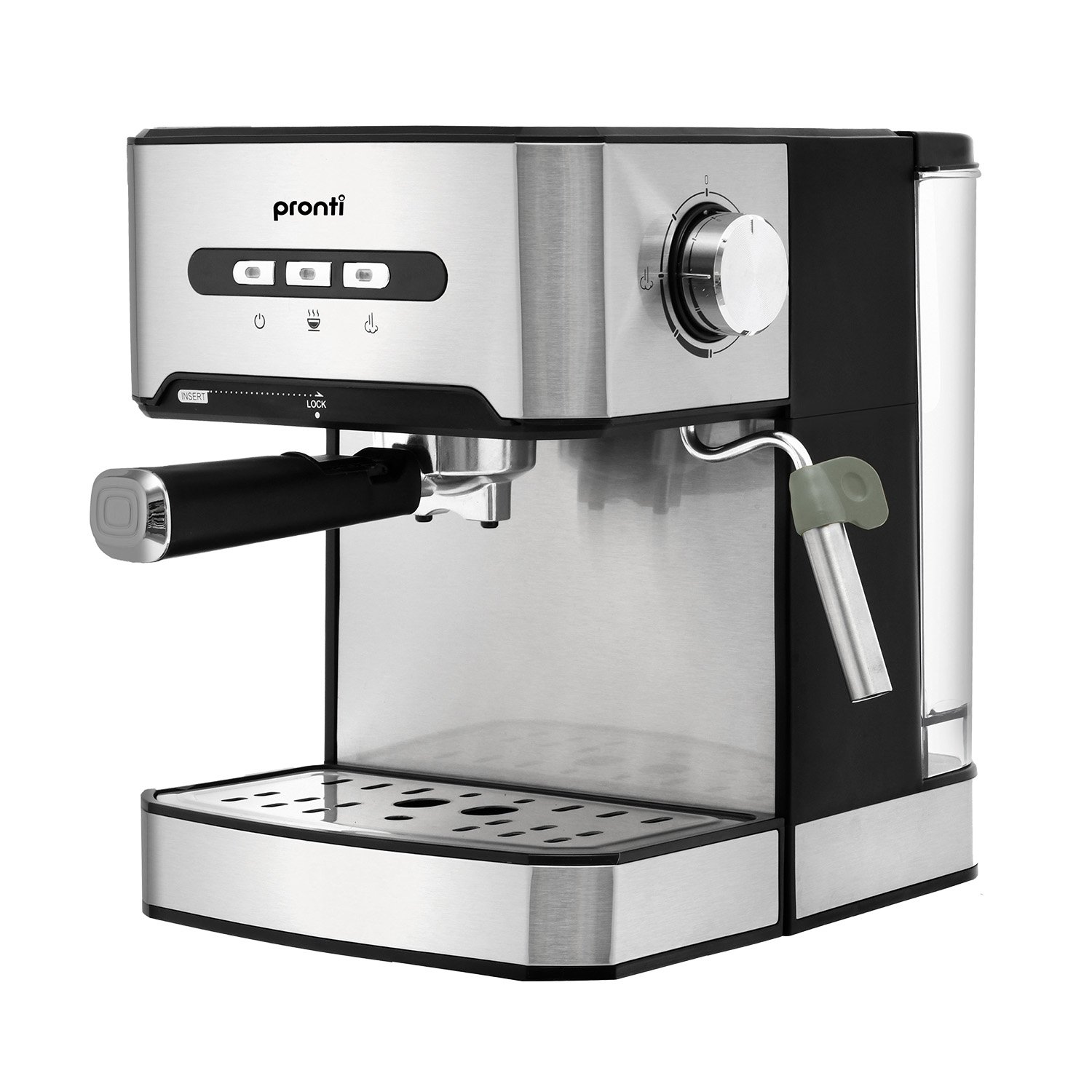 V240-CFM-16L-CRK-825-67954-00 Pronti 1.6L Automatic Coffee Espresso Machine with Steam Frother - Image 1
