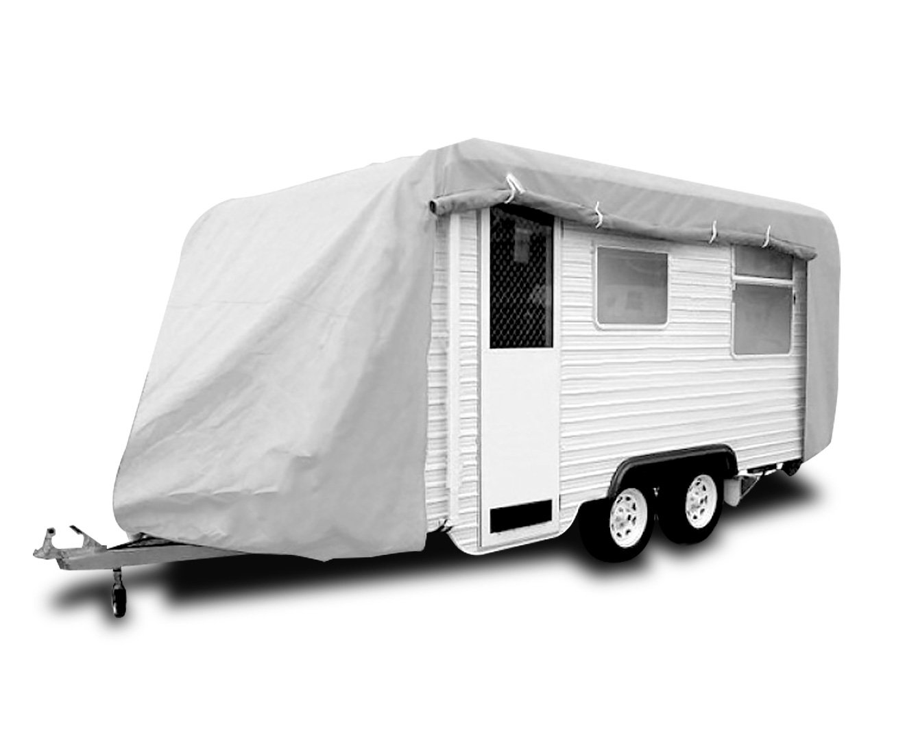 V240-COV-WAL-CVN-1820-73468-00 Wallaroo Caravan Cover With Side Zip Campervan 18ft To 20ft - Image 1