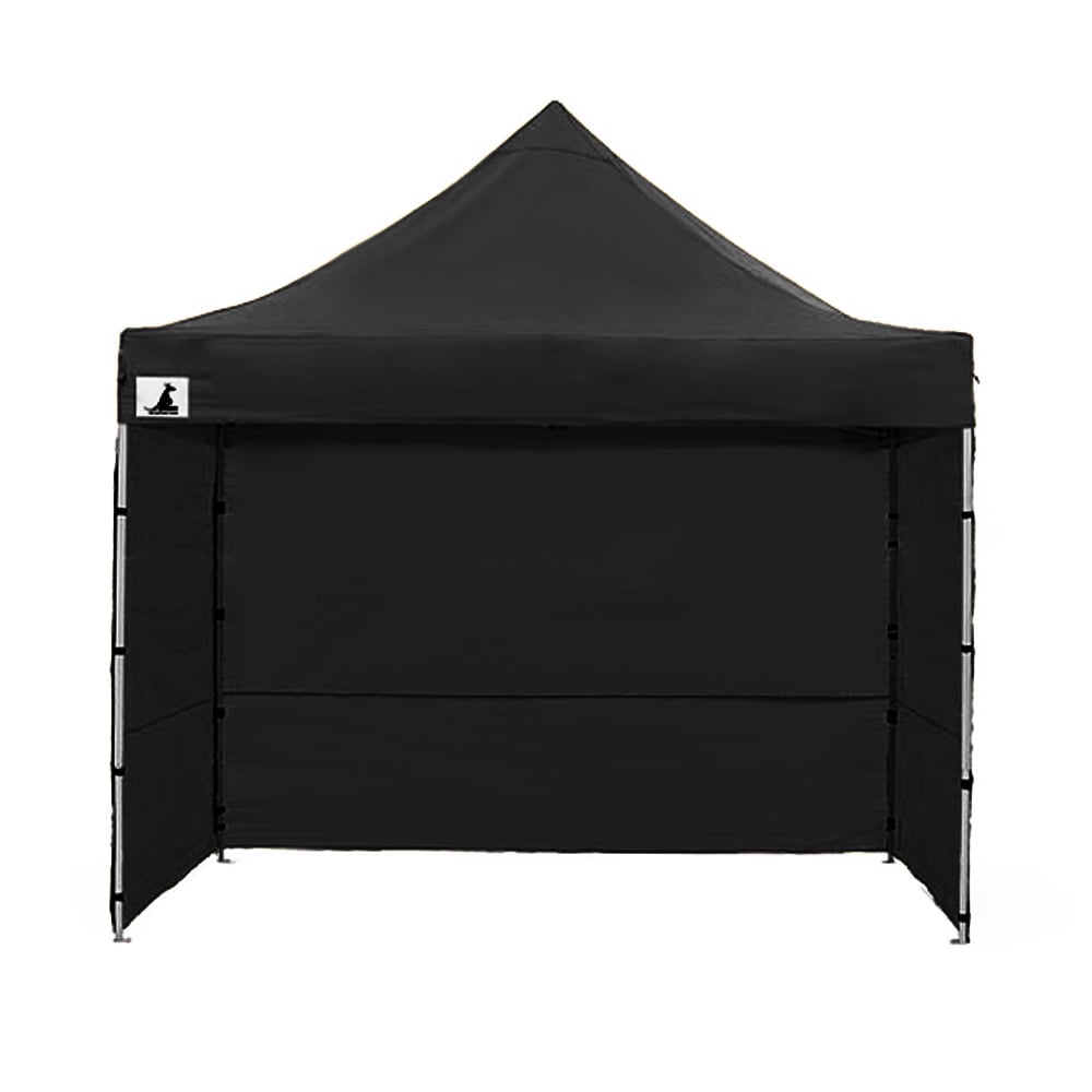 V240-GAZ-POP-3X3-BK-73610-00 Wallaroo Gazebo Tent Marquee 3x3 PopUp Outdoor Black - Image 1