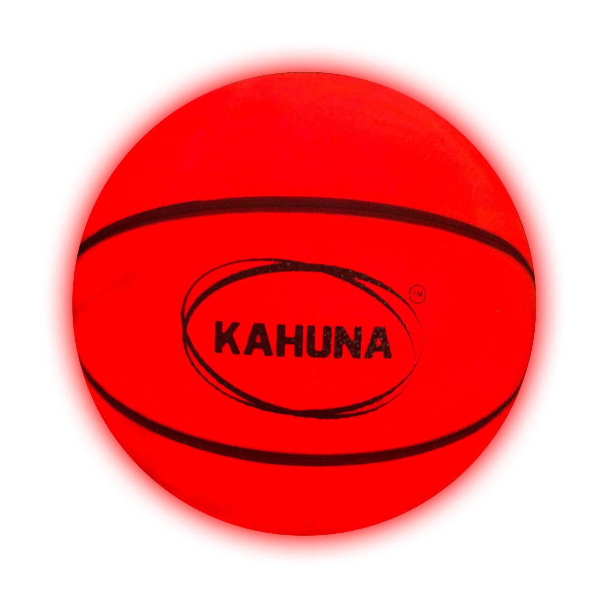 V240-GLW-BALL-71901-00 Kahuna Basketball L.e.d Glow Light Up Trampoline Ball - Image 1