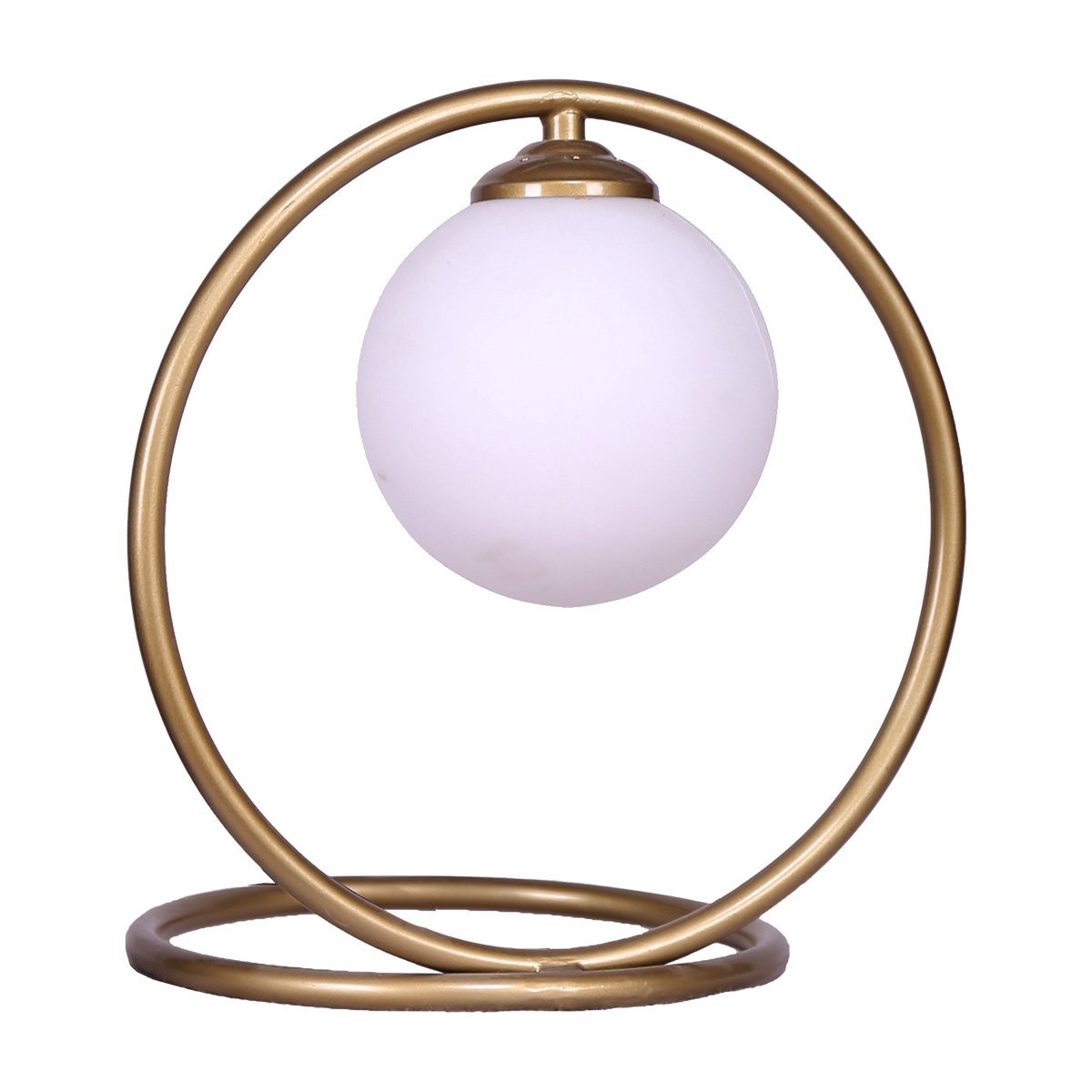 V240-LMP-MLM-104-GD-71635-00 Sarantino Gold Metal Table Lamp - Image 1