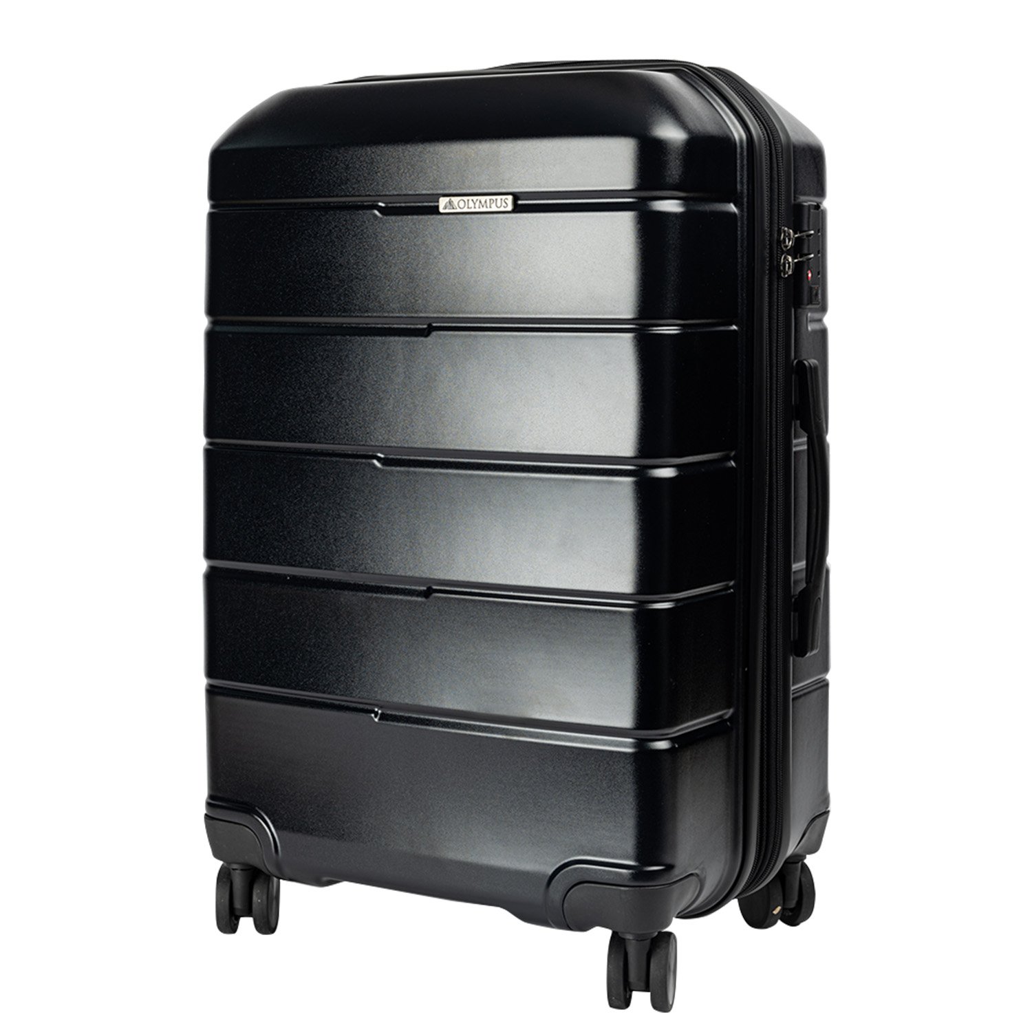 V240-LUG-03Q-28-BK-71646-00 Olympus Artemis 28in Hard Shell Suitcase ABS+PC Jet Black - Image 1