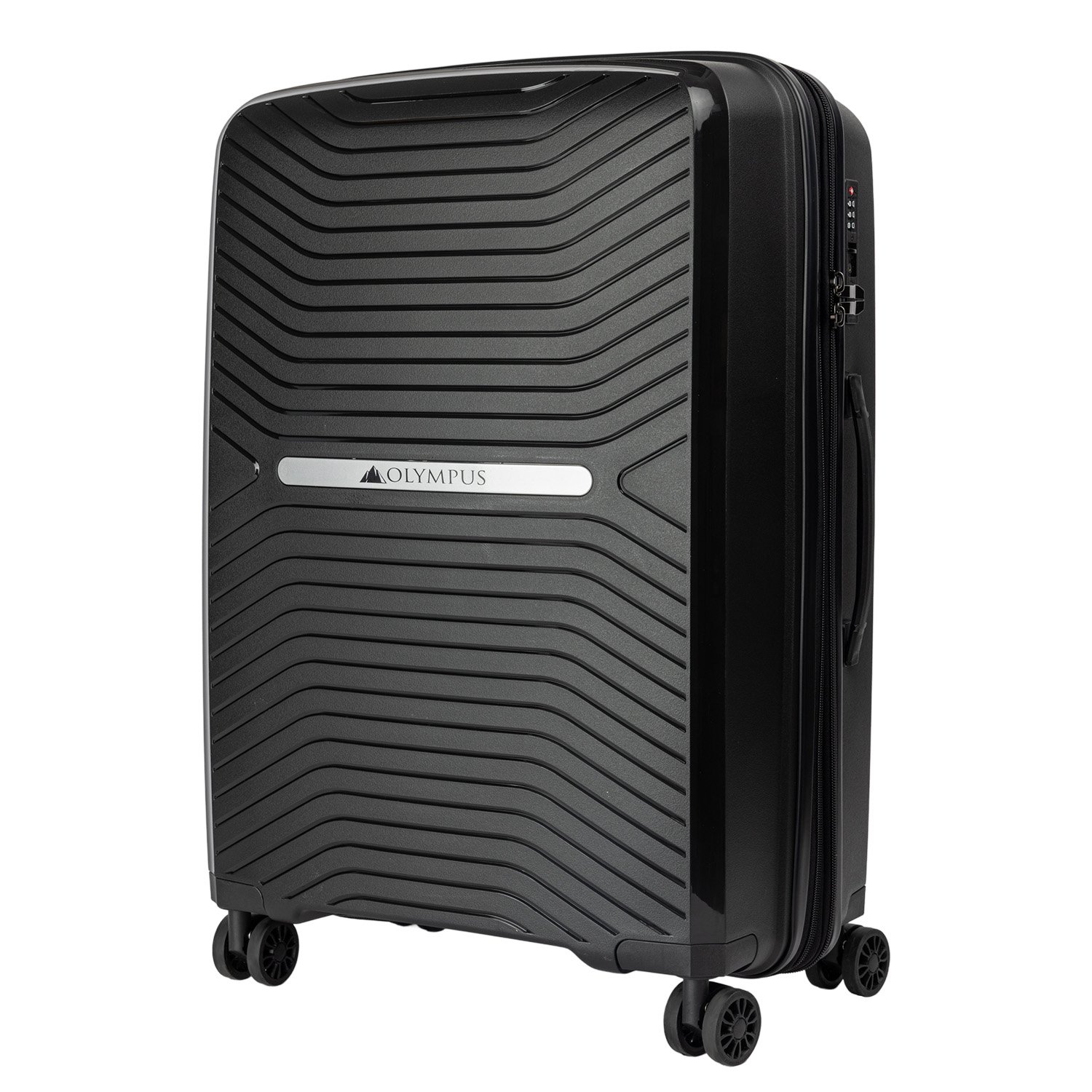 V240-LUG-901-20-BK-71642-00 Olympus Astra 20in Hard Shell Suitcase - Obsidian Black - Image 1