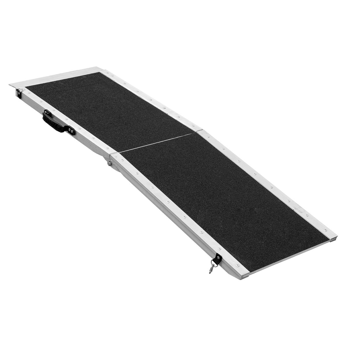 V240-RAM-DOG-04-71114-00 Klika Foldable Aluminium Dog Ramp - 122 x 38 cm - Image 1