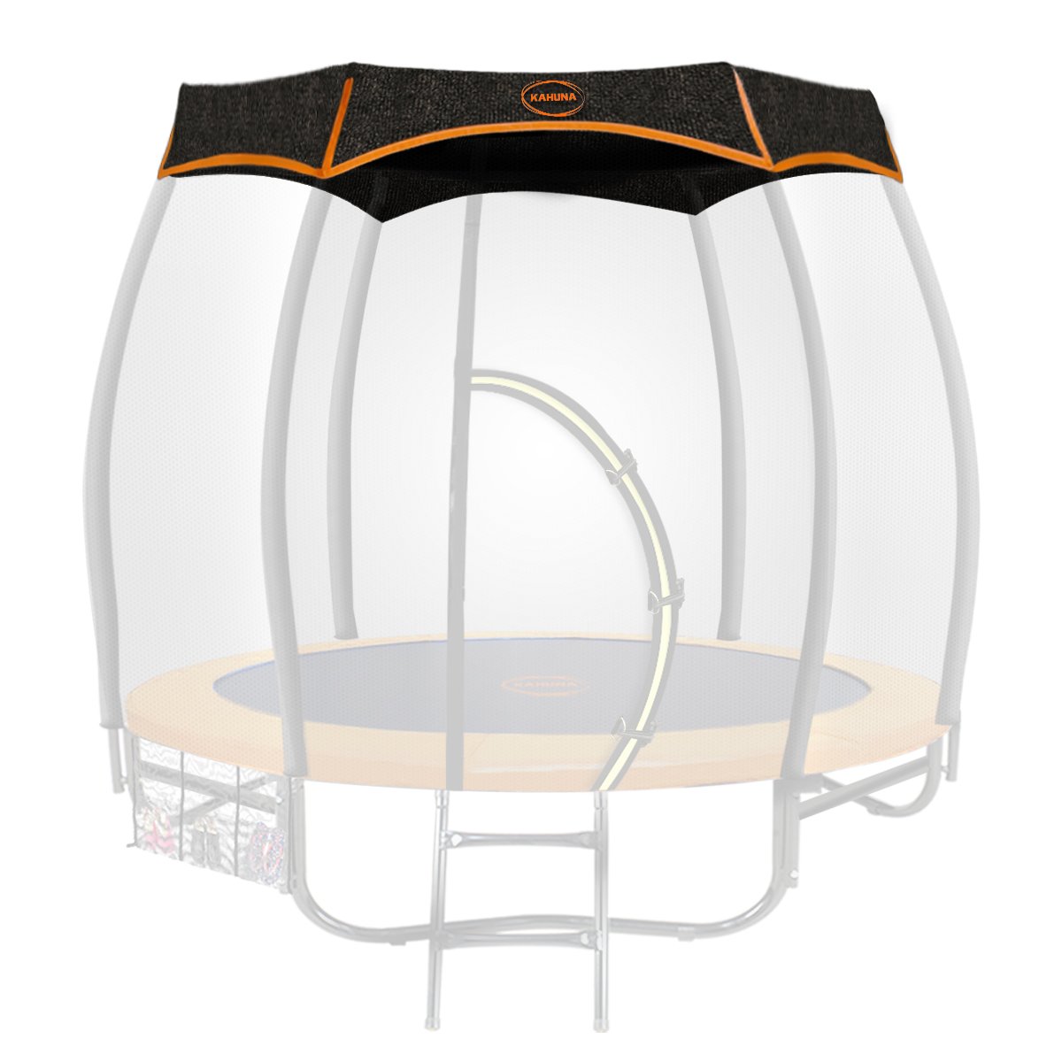 V240-TRA-TWS-ROF-08-75248-00 Kahuna 8ft Removable Twister Trampoline Roof Shade Cover - Image 1
