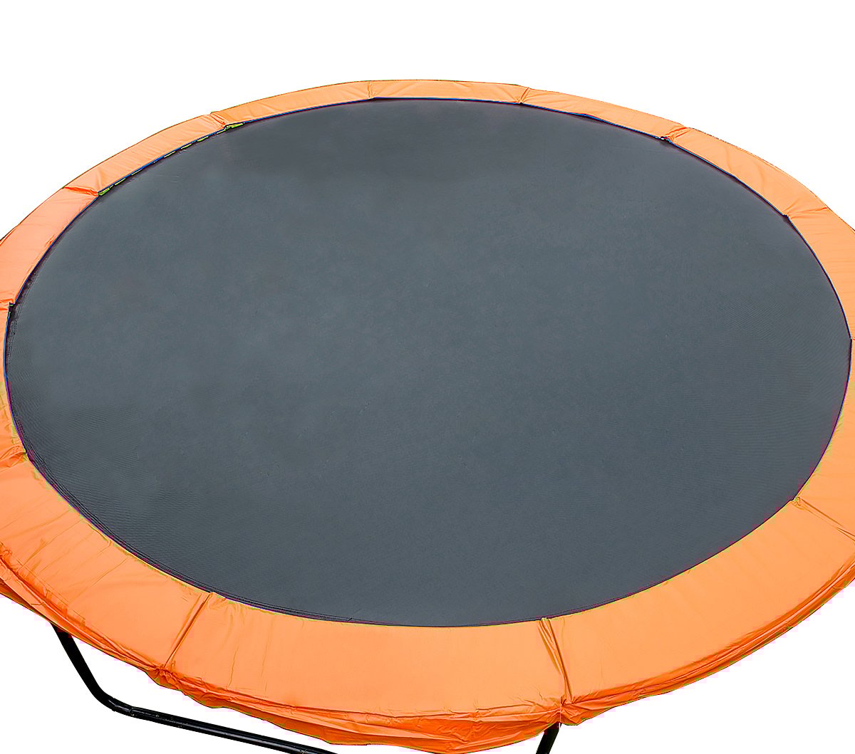 V240-TRP-PAD-ORBU-12-75238-00 Kahuna 12ft Trampoline Reversible Replacement Pad Round - Orange/Blue - Image 1