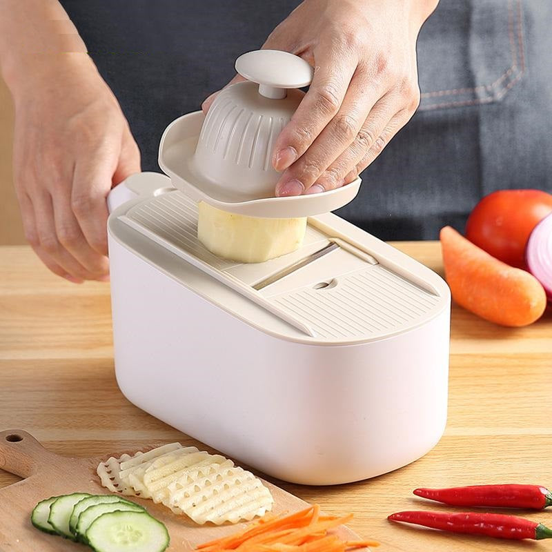 V255-E1909-K-52151-00 Ecoco Vegetable Chopper Spiralizer Vegetable Slicer Dicer Onion Food Cutter Home Use Karki - Image 1