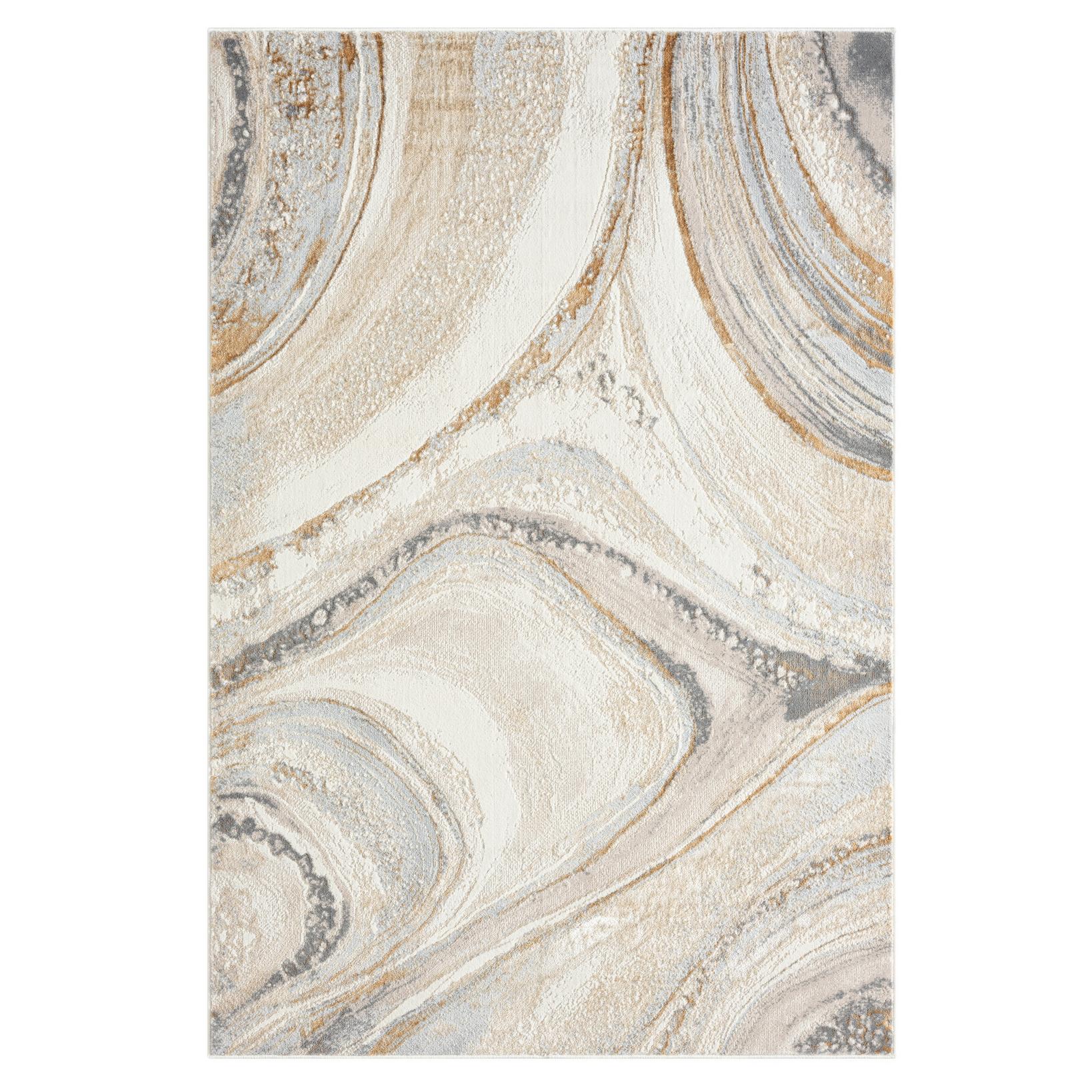 V262-LGH160230184SAN-202508111749-00 Avani Marble Rug - Sand - 160x230 cm - Image 1