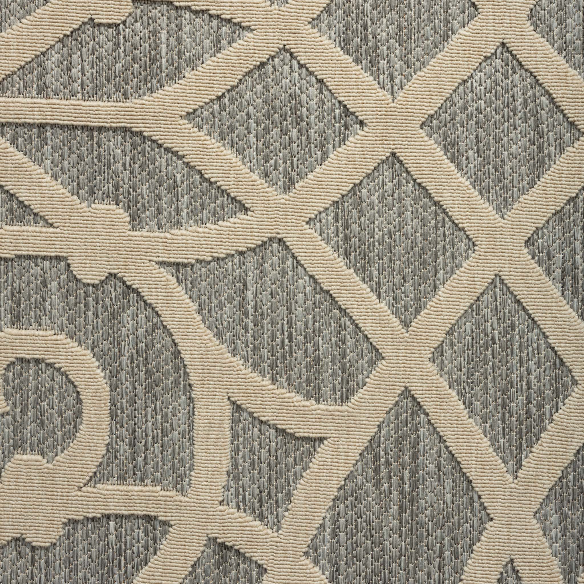 V262-LGH160230351GRE-172580-00 Alpha Outdoor Rug - Grey - 160x230 - Image 1