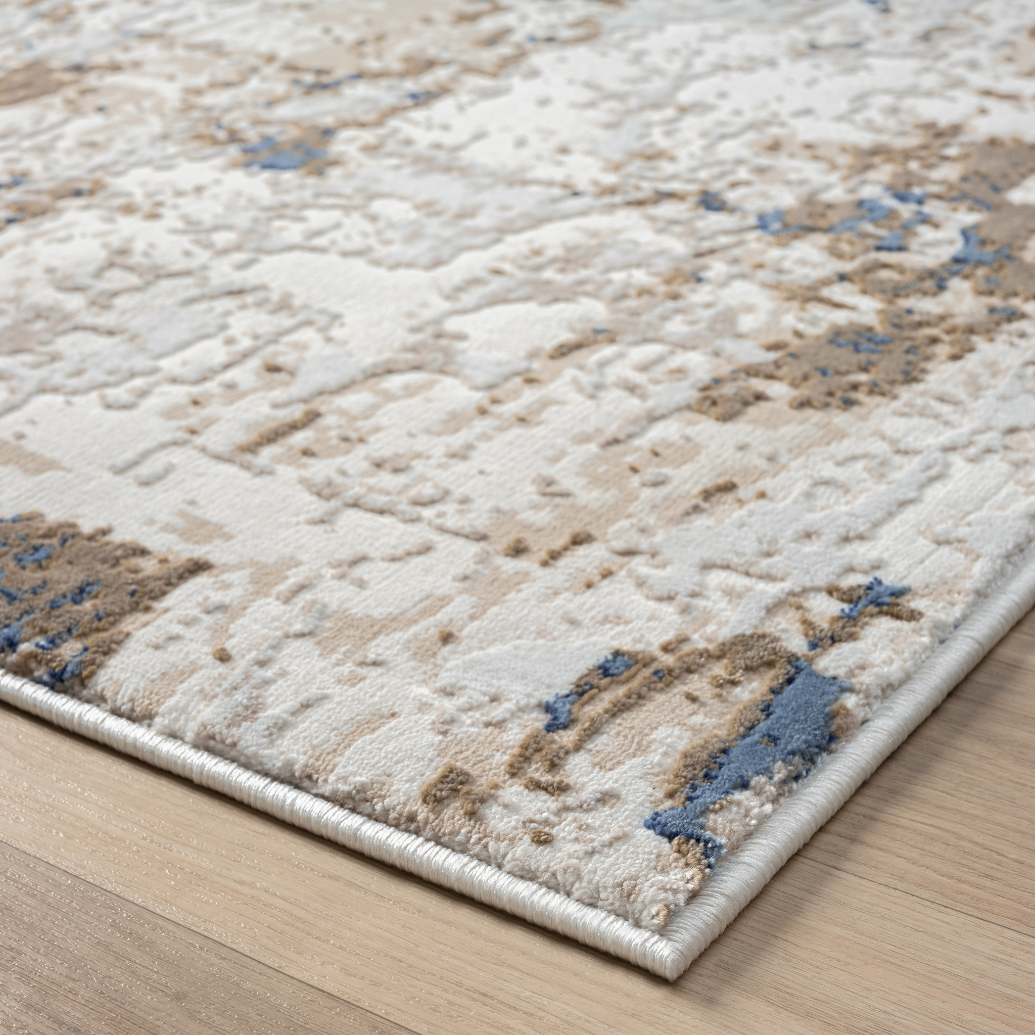 V262-LGH80150475ARC-172820-00 Grande Jacquard Rug - Arctic - 80x150 - Image 1