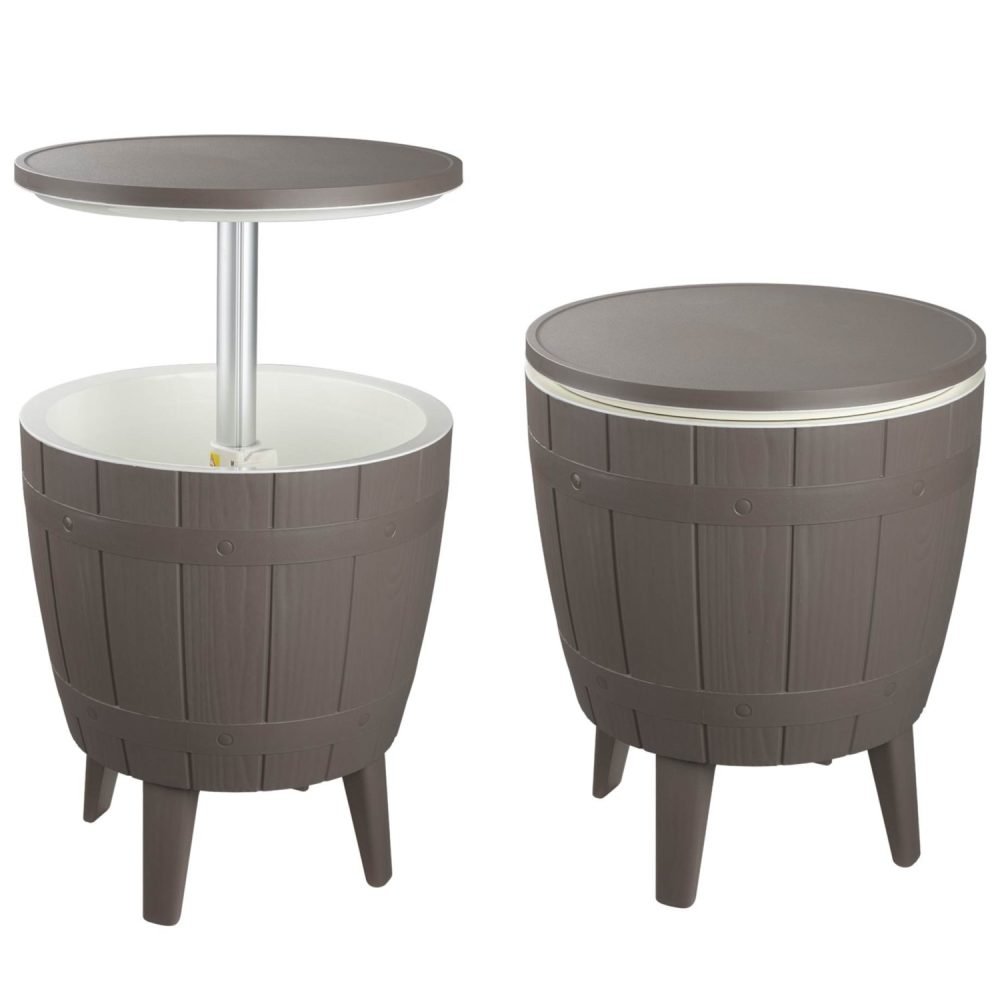 V264-OTF-542PP-LGR-NA-1-66912-07 Taupe Cooler Table - Image 1
