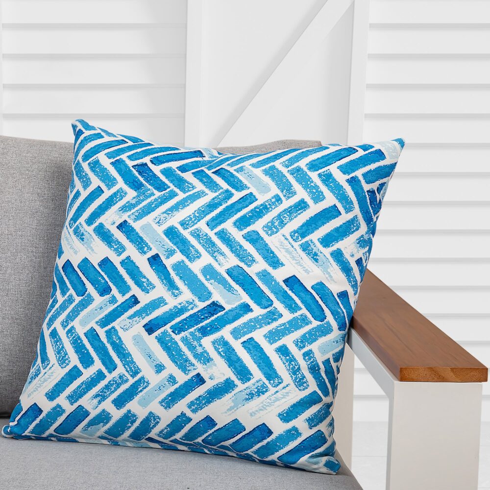 V264-PIL-901F-BLU-NA-1-167739-00 Alfresco Charm Square Cushion - Image 1