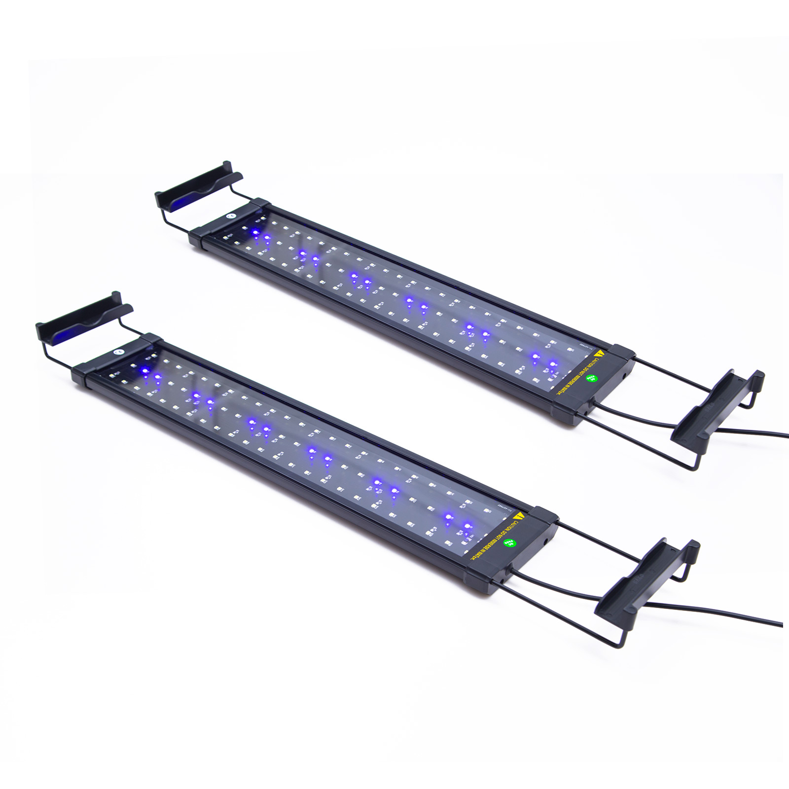 V274-AQ-LED60-11W-X2-AQ-LED60-11W-X2-00 11W Set 2 Aquarium Blue White LED Light for Tank 50-70cm - Image 1