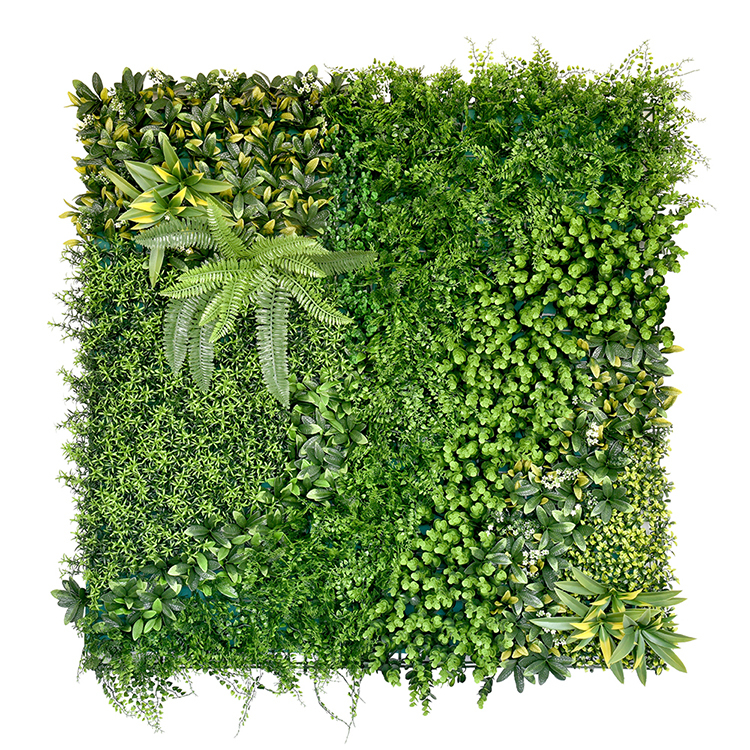 V278-1-X-CCGA110-GREENPLANT-66883-00 YES4HOMES 1 SQM Artificial Plant Wall Decor Grass Panels Vertical Garden Foliage Tile Fence 1X1M Green - Image 1