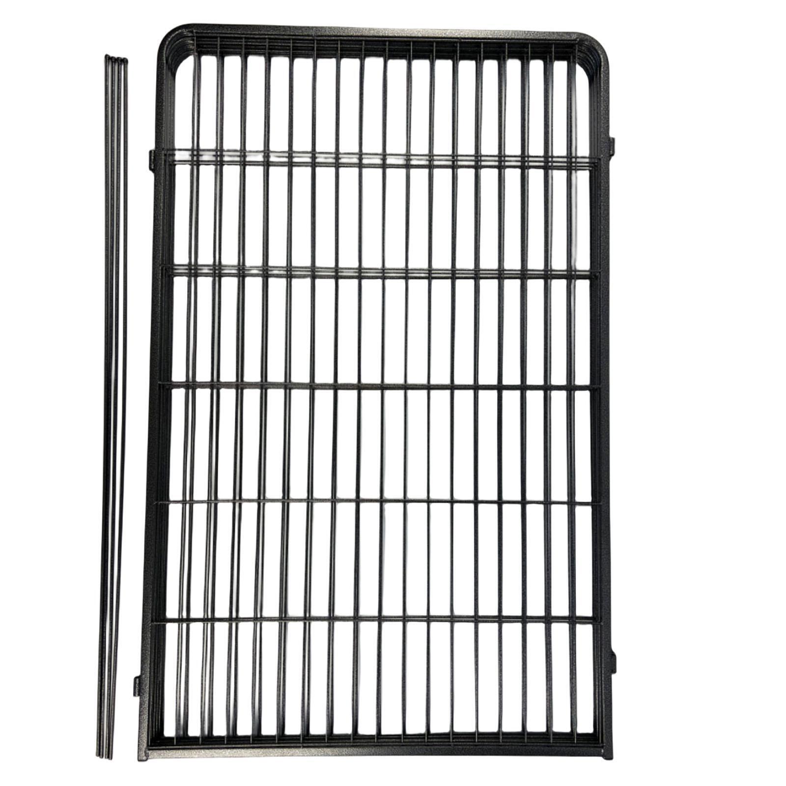 V278-1-X-HPL120-4-A-109327-00 YES4PETS 4 Panel 120 cm Heavy Duty Pet Dog Cat Rabbit Exercise Extension Playpen Puppy Rabbit Fence - Image 1