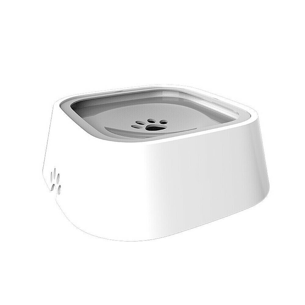 V278-1-X-KLW-07-NOSPILLBOWL-GR-127399-00 YES4PETS 1 x Medium Pet No Spill Feeder Bowl Dog Cat Puppy slow food Interactive Dish Dispenser - Image 1