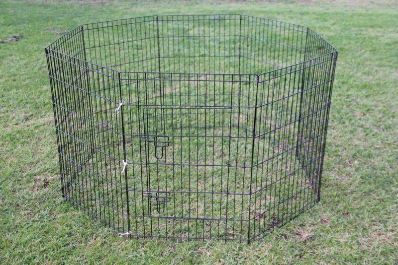 V278-PL48-69483-00 YES4PETS 120 cm 8 Panel Pet Dog Playpen Exercise Chicken Cage Puppy Crate Enclosure CatĀ Fence - Image 1