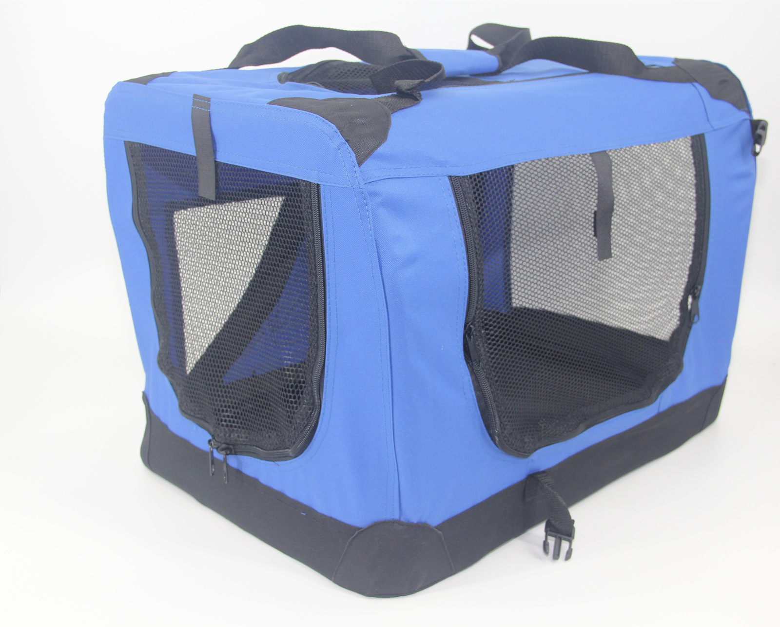 V278-SC-XXXL_BLUE-77396-00 YES4PETS XXXL Portable Foldable Pet Dog Cat Puppy Soft Crate-Blue - Image 1