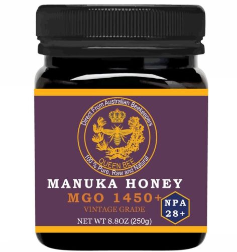 V279-QBMH1450-67510-00 Manuka Honey MGO 1450+, NPA 28+, High Strength - Raw Manuka Honey - Image 1