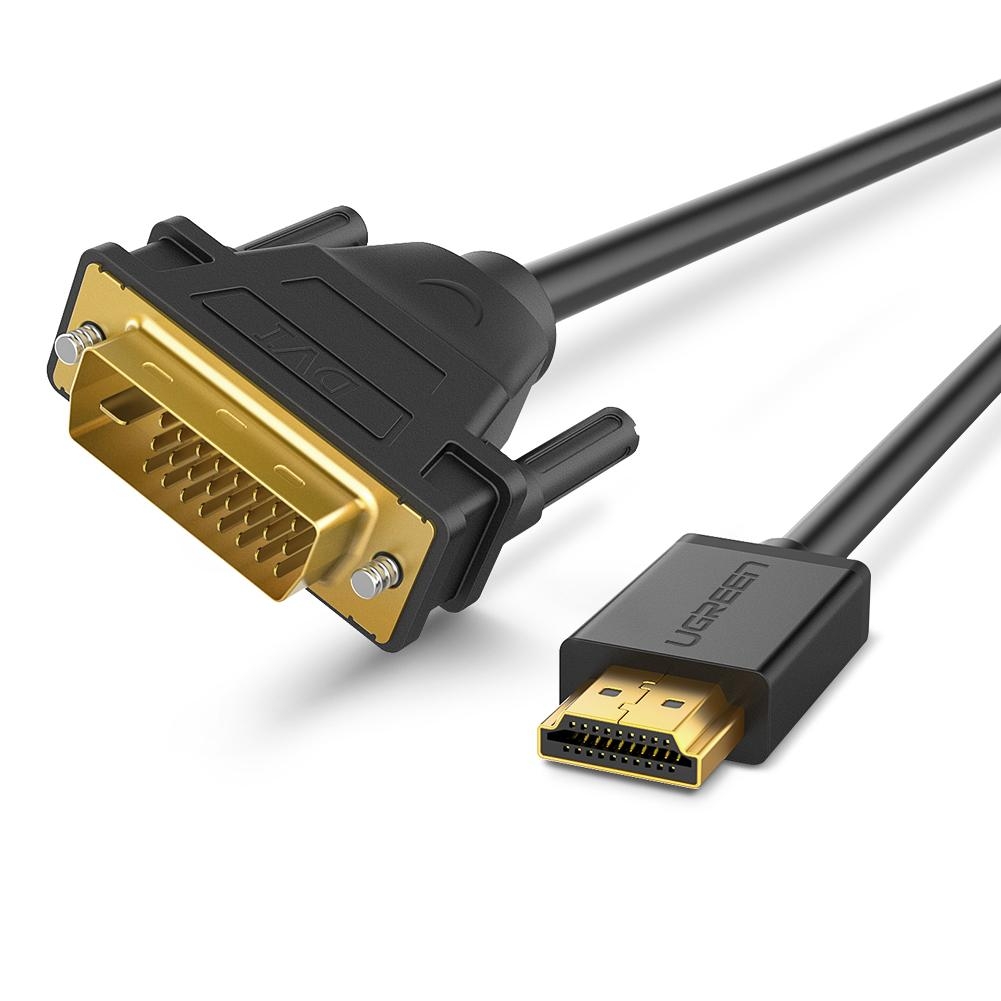 V28-ACBUGN10136_acbugn10136-1_1 UGREEN 10136 HDMI To DVI 24+1 Cable 3M - Image 1