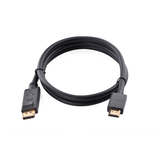 V28-ACBUGN10204-01_14 UGREEN DisplayPort male to HDMI male Cable 5M black(10204) - Image 1
