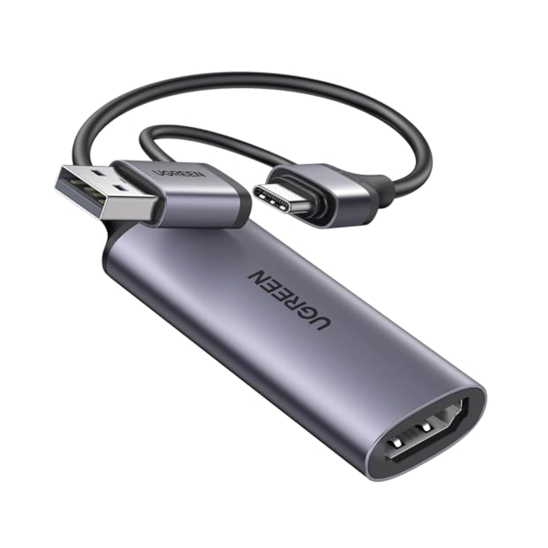 V28-ACBUGN25854-211301-00 UGREEN 25854 25854 UGREEN HD USB Video Capture Card - Image 1