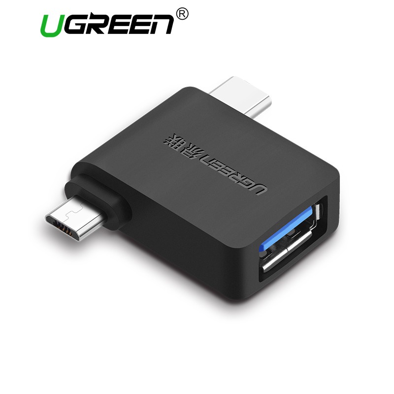 V28-ACBUGN30453-1-01_7 UGREEN Micro USB+ USB-C to USB 3.0 Adapter (30453) - Image 1