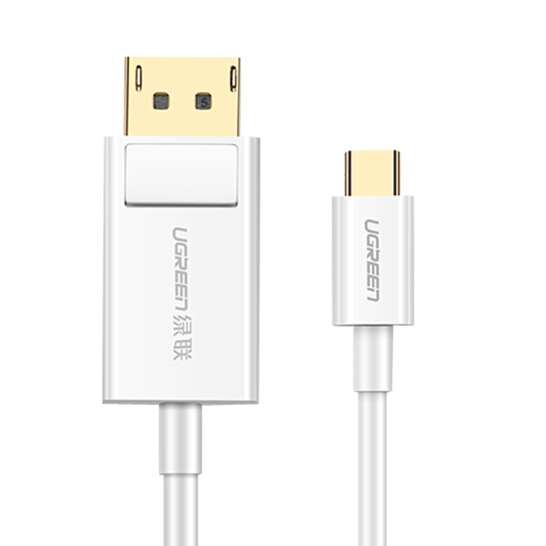 V28-ACBUGN40420-01_11 UGREEN USB Type C to DP Cable 1.5m (White) 40420 - Image 1