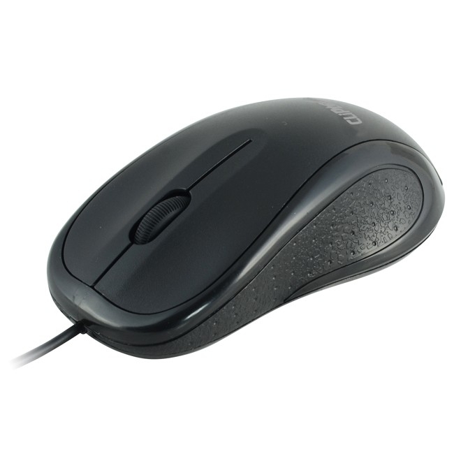 V28-AMSRZS950BK-01_4 CLiPtec SCROLL MAX 1000DPI USB OPTICAL MOUSE - Black - Image 1
