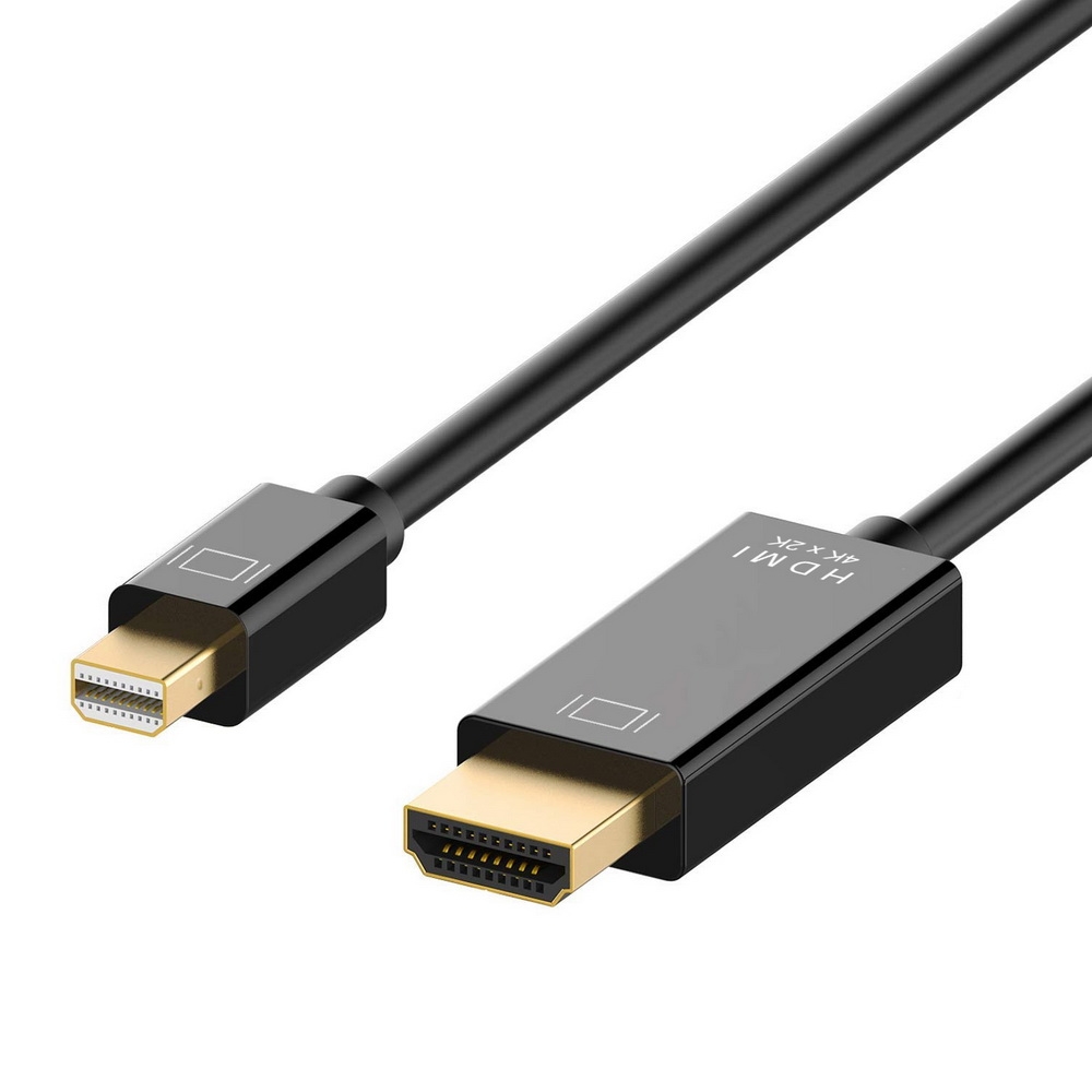 V28-DA202-01_1_16 Simplecom DA202 4K Mini DisplayPort (miniDP) to HDMI Cable 2160P Ultra HD 1.8M - Image 1