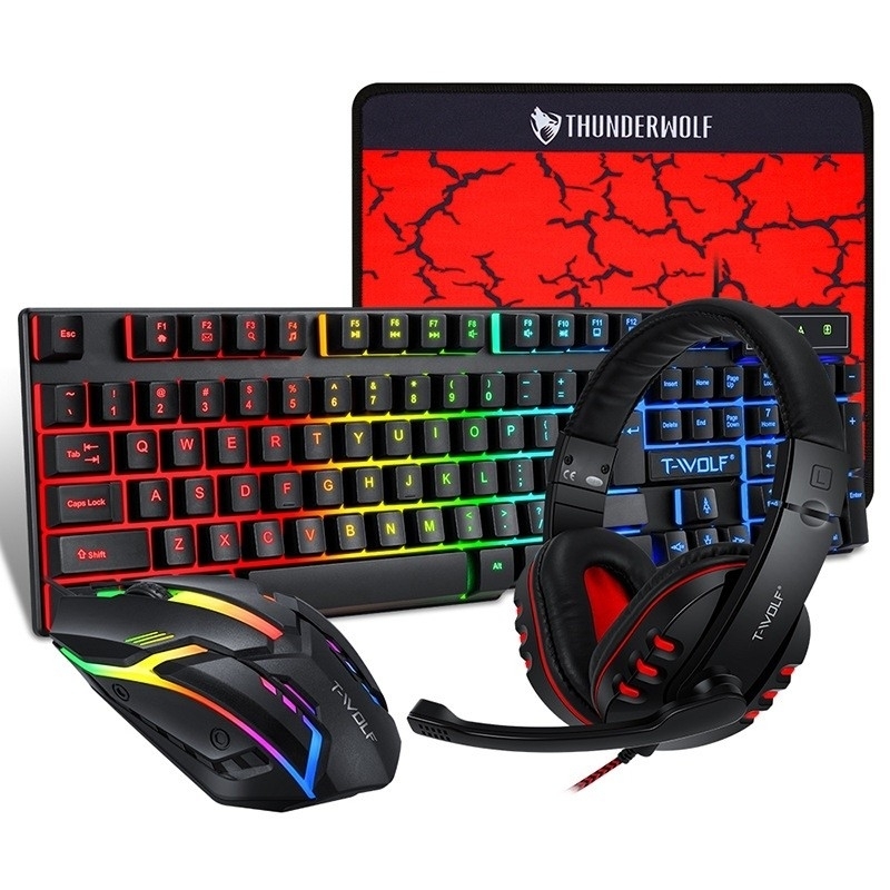 V28-ELETEQTF800_eleteqtf800-1_1 T-Wolf TF800 RGB 4-pcs Gaming Keyboard/Mouse/Headphone/Mouse Pad Kit Set - Image 1