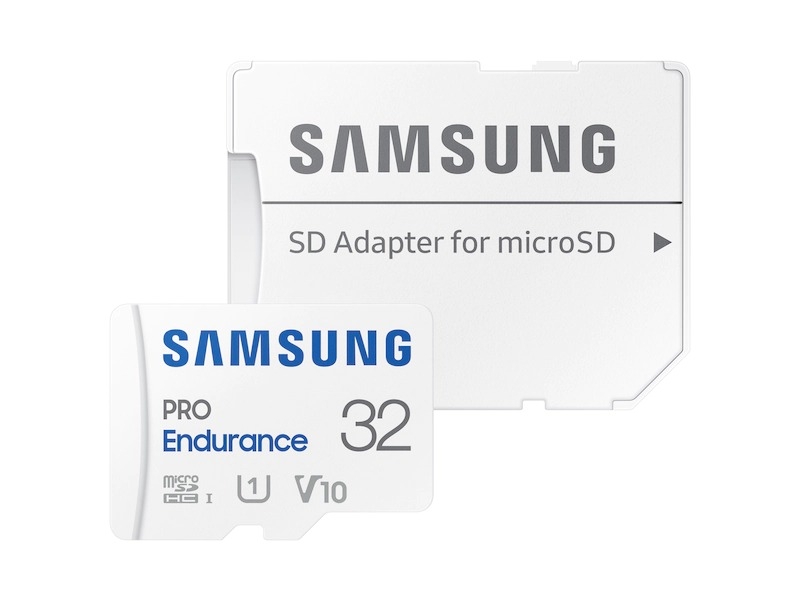 V28-FFCSAMMBMJ32KA-65255-00 SAMSUNG 32GB PRO Endurance microSDXC with Adapter MB-MJ32KA - Image 1