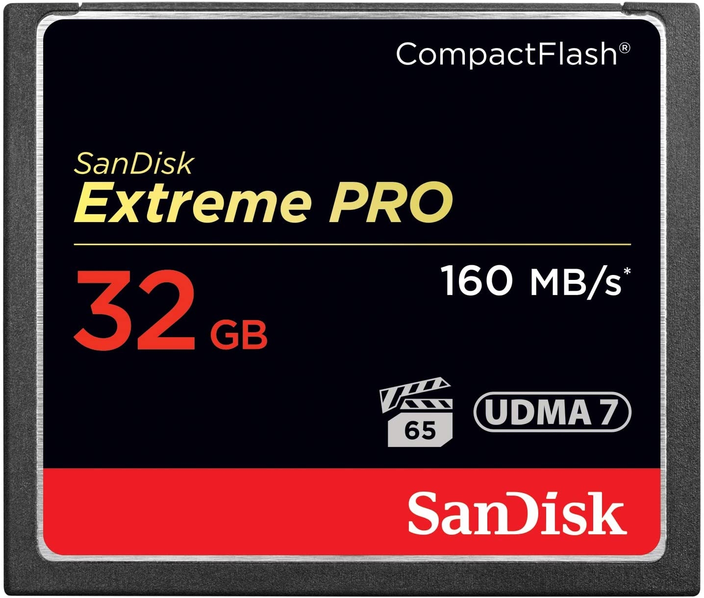 V28-FFCSAN32GBCFE1601-01_11 SanDisk Extreme Pro CFXP 32GB CompactFlash 160MB/s (SDCFXPS-032G) - Image 1