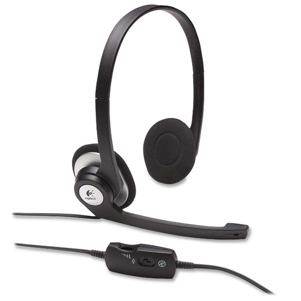 V28-LOGHSTH390-01_3_10 Logitech H390 USB Headset (981-000485) - Image 1