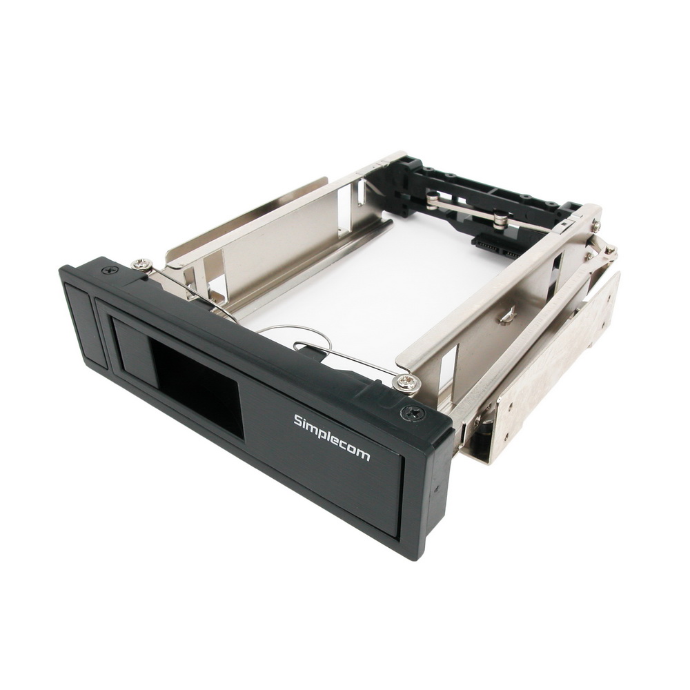 V28-SC314-01_12 Simplecom SC314 Internal 5.25" Bay Mobile Rack 3.5" SATA HDD Backplane Enclosure - Image 1