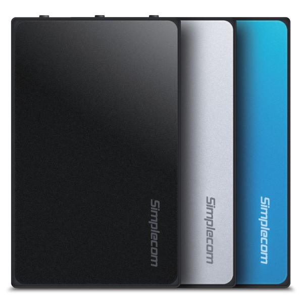 V28-SE325-BK-01_7 Simplecom SE325 Tool Free 3.5" SATA HDD to USB 3.0 Hard Drive Enclosure Black - Image 1