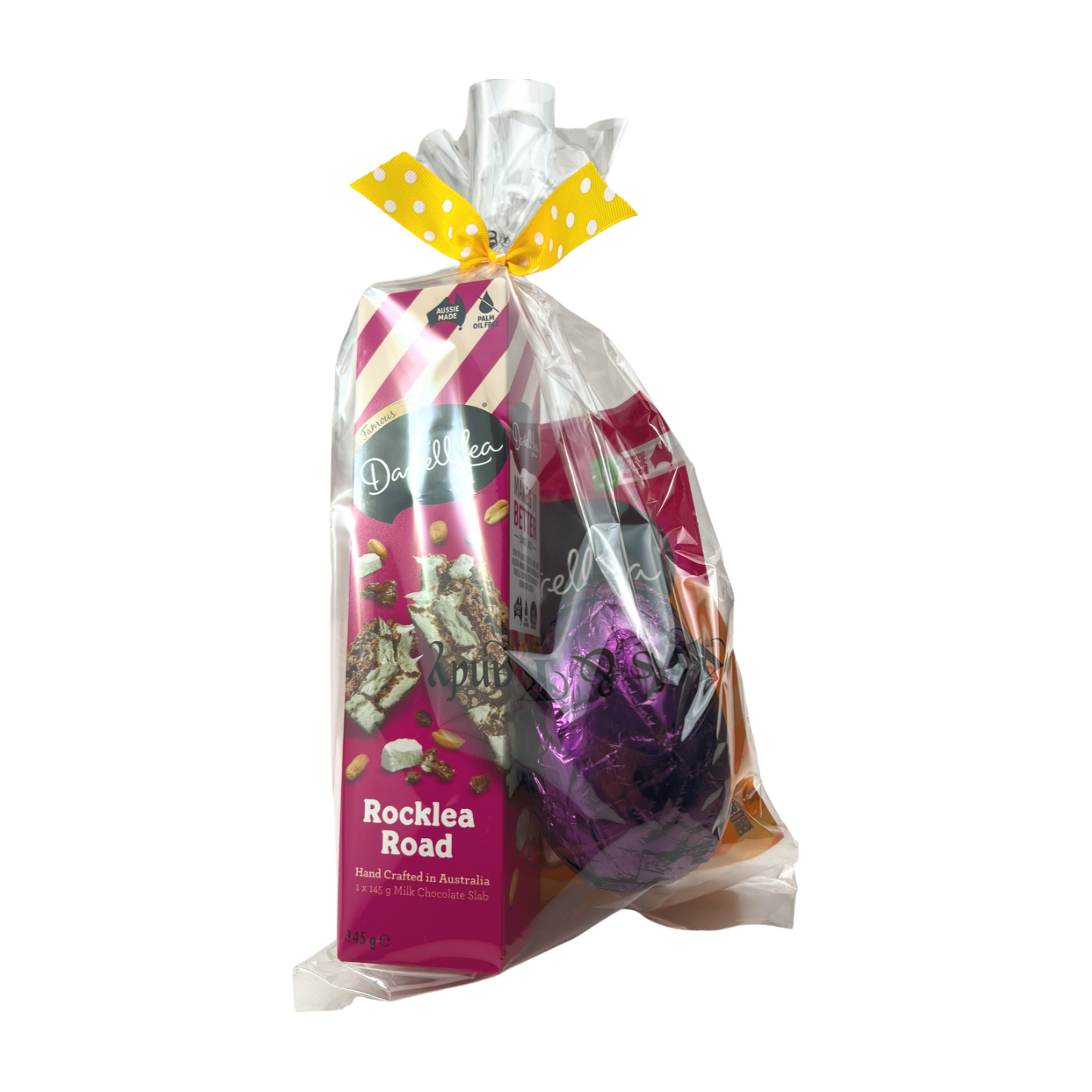 V287-2023030702-159743-00 2024 Darrell Lea Orange Balls Easter Egg Pack - Image 1