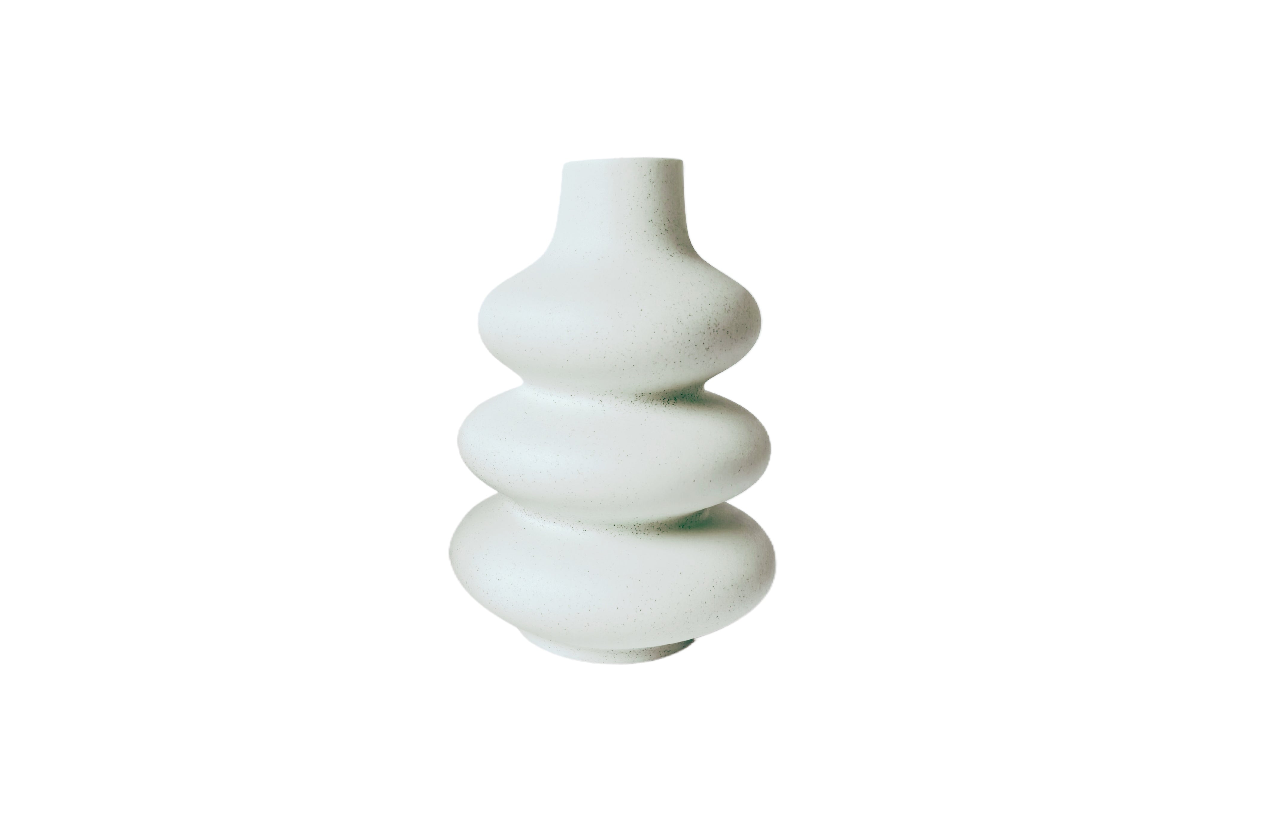 V292-HD-VASE-NORDIC-BUBBLE-WHITE-202503282106-00 Nordic Bubble Vase - White - Image 1