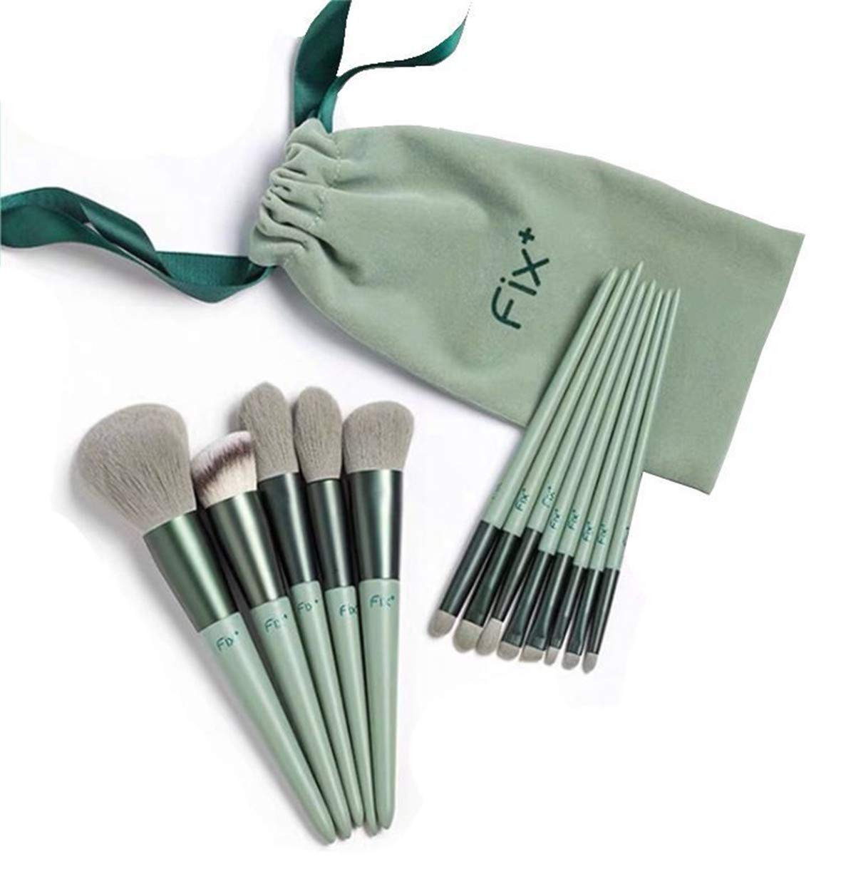 V324-13FIX-makeup-brushes-set-1-00 13 Pcs Makeup Brushes Sets Synthetic Foundation Blending Concealer Eye Shadow - Image 1