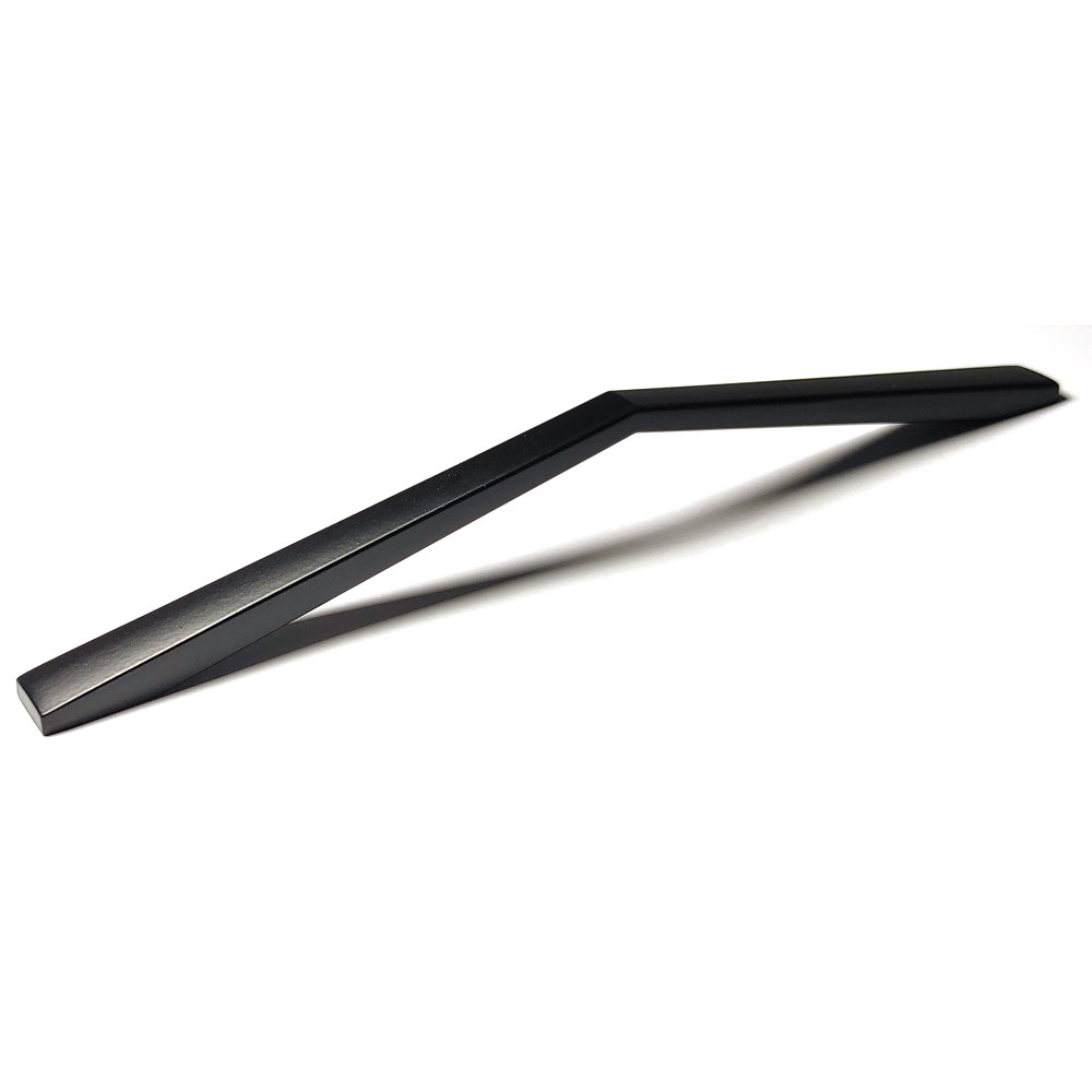 V324-2012BK-192-Cabinet-Handle-2012-black-192-1-00 192MM Black Zinc Alloy Kitchen Nickel Door Cabinet Drawer Handle Pulls - Image 1