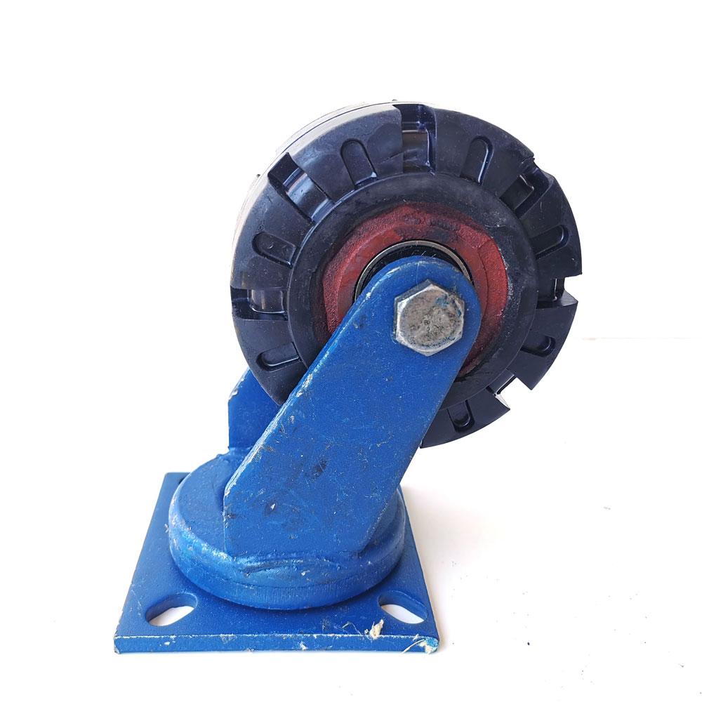V324-6IN-INSW500-6-INCH-INDUSTRIAL-WHEEL-1-00 Industrial 500kg 6inch Heavy Duty Machine Solid rubber Caster Swivel Wheel - Image 1