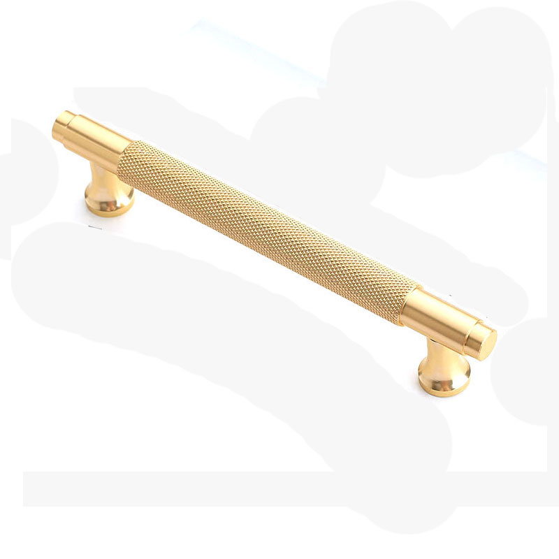 V324-BL-6825-GD-128-cabinet-handle-6825-gold-128-1-00 Gold Furniture Door Kitchen Cabinet Handle Handles Pull Pulls Cupboard 128mm - Image 1
