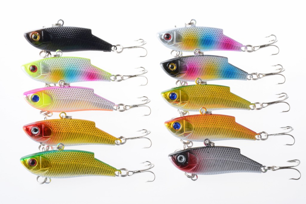 V324-LD-V0015-fishing-lure-LD-V0015-1-00 10x 5.5cm Vib Bait Fishing Lure Lures Hook Tackle Saltwater - Image 1