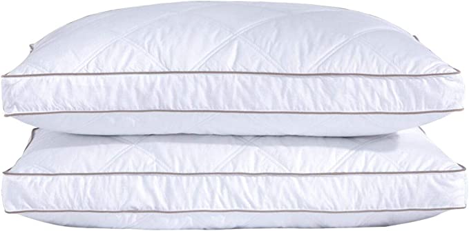 V340-HLKP-2-65574-00 2 x King Size Pillow with free 2 x King pillow cases - Image 1
